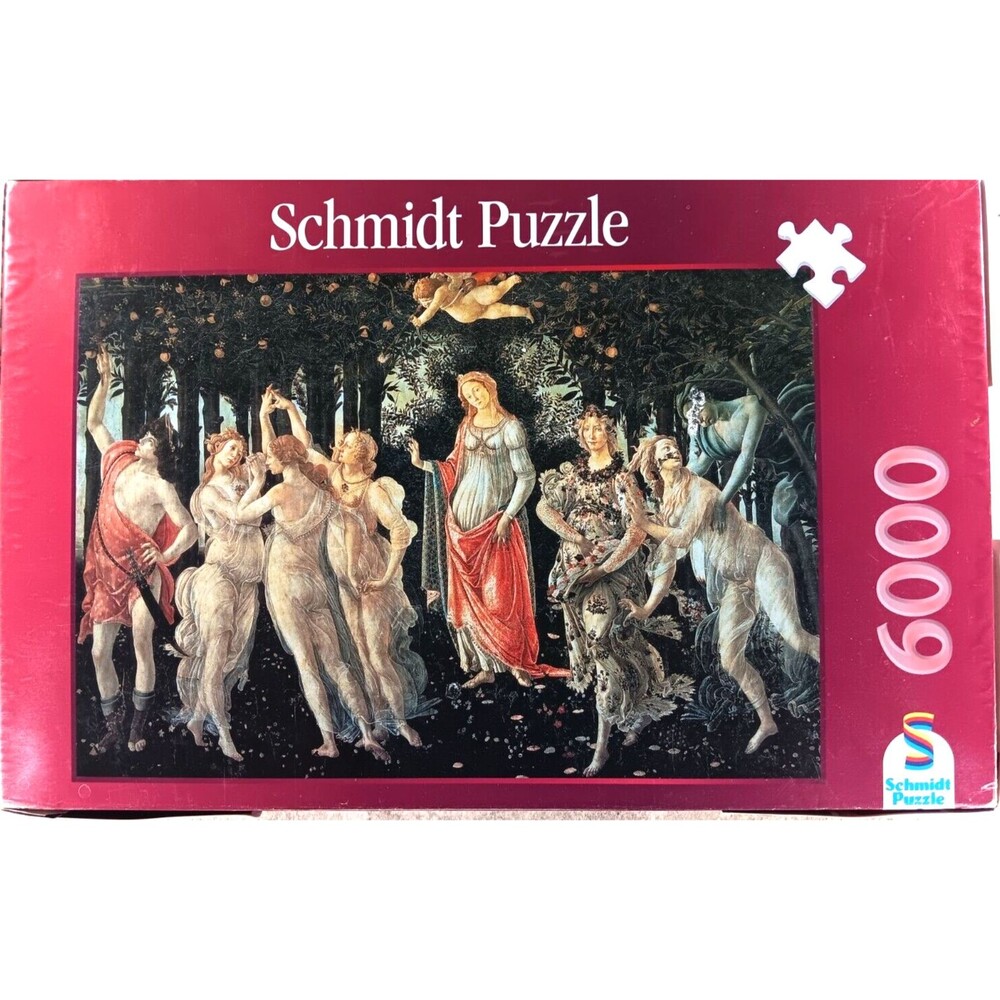 Der Frühling Botticelli Puzzle 6000 Teile Schmidt Jigsaw Rare 02759
